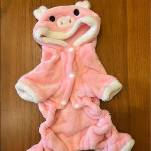 Cute Piglet Pj/costume for a puppy/small dog.